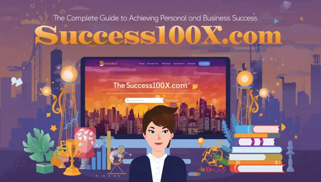 Success100x.com Factors Growth Mindset Diagram